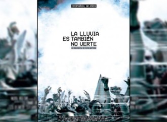 La lluvia es también no verte